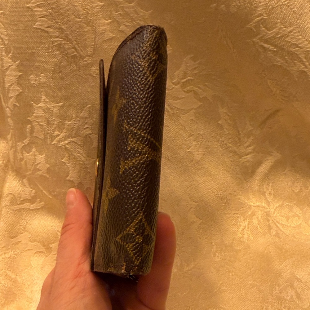 Louis Vuitton Brown and Gold Monogram Wallet - Picture 6 of 10